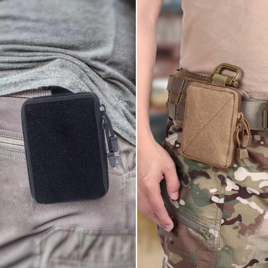 Molle edc ferramenta bolsa emt organizador pequeno saco de bolso esportes ao ar livre viagem caminhadas acampamento caça acessórios cinto sacos cintura