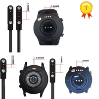 Smart Watch Magnetic USB Charger 2pin 4mm 2.84mm 4pin 9mm 7.62mm Charging Cable Line Cord Power Adapter Long Wire For Smartwatch