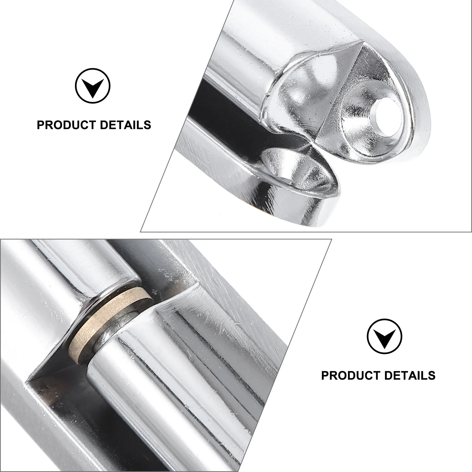 

2Pcs Door Hinge Metal Zinc Alloy Screw-on Hinge for Internal Doors Heavy Duty Silent Quiet Renovation Hardware