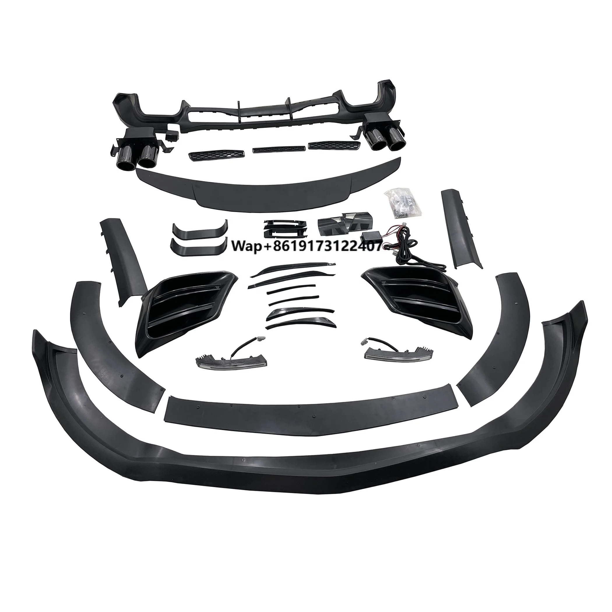 

Z-ART W223 B Style Body Kit for W223 PP for S Class 2021+ PP Lip Spoiler Kit Unpainted