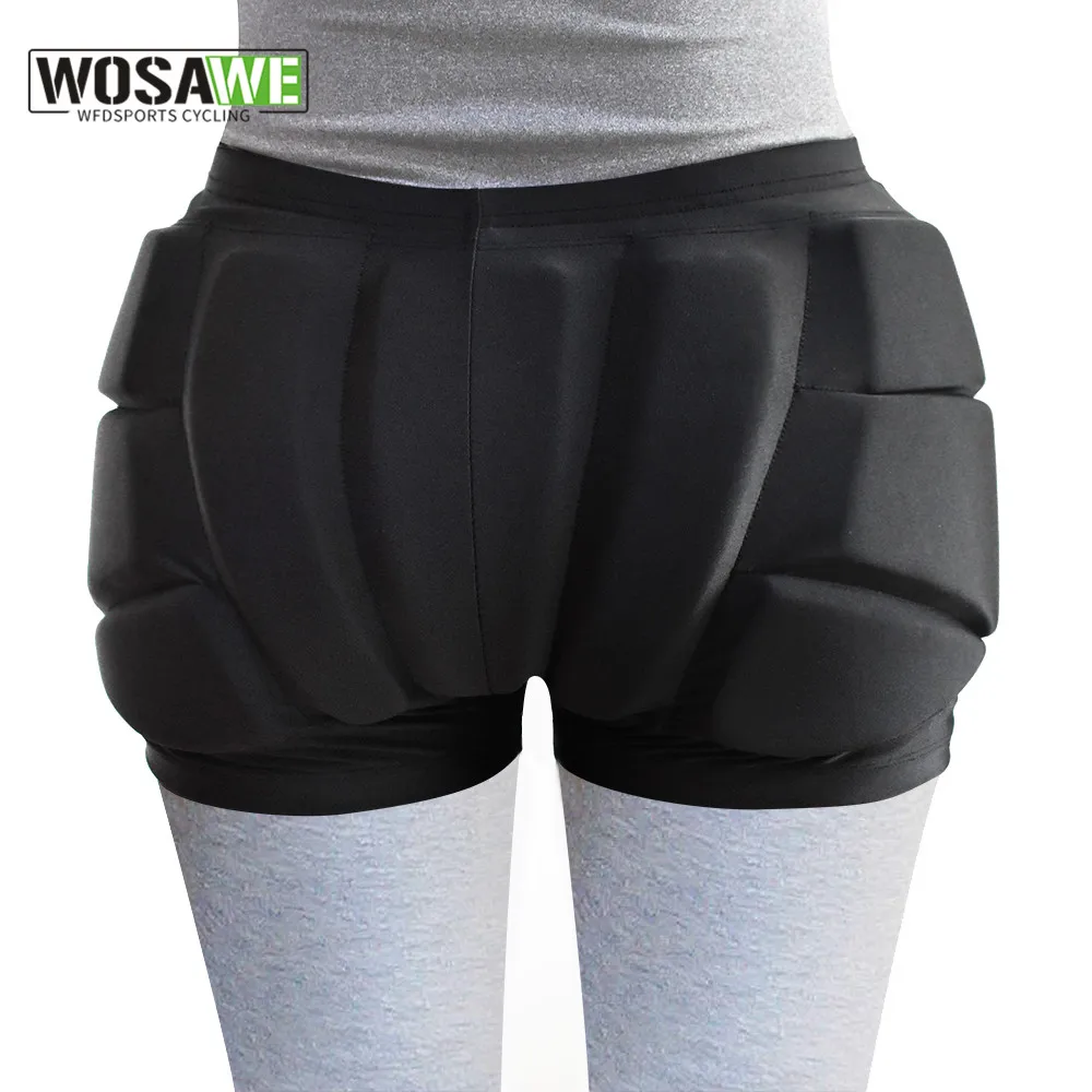 

WOSAWE Skiing Shorts Armor Outdoor Sports Ski Skate Snowboard Protection Skiing Protector Skating Protective Hip Padded Shorts