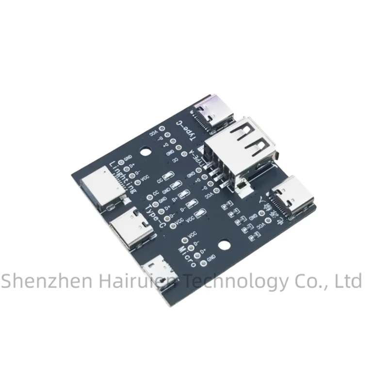 Data cable detection board DT3 is suitable for Apple Android phone Type-C fast charging cable abnormality detector module