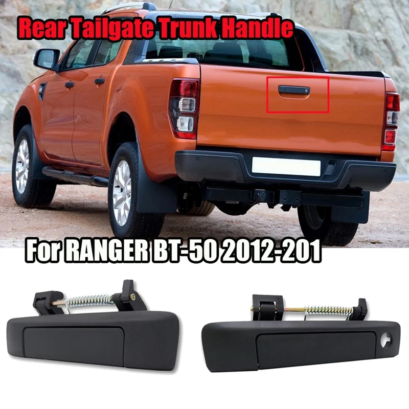 Rear Tailgate Handle Trunk Release Handle Switch For Ford Ranger Everest For Mazda BT50 2012-2019 Pickup