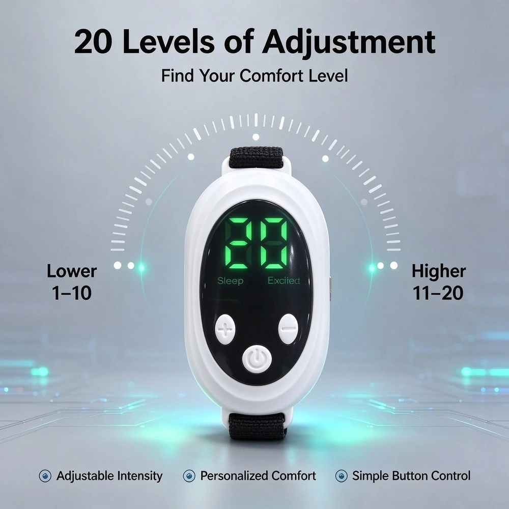 New Microcurrent Sleep Aid Device，EMS Insomnia Help Device，Insomnia Relief Device，Relieve Stress and Anxiety，Palm Pulse Massager