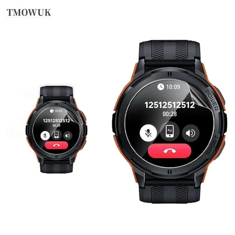For OUKITEL BT10 Tempered Glass Screen Protector Watch Film HD Clear 9H Anti-Scratch Accessories