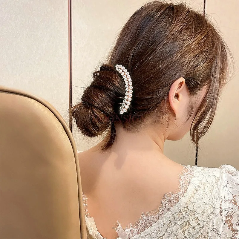 Insert comb hairpin, hairpin, simple hairpin, headdress, flower hairpin, coil hair, insert hairpin