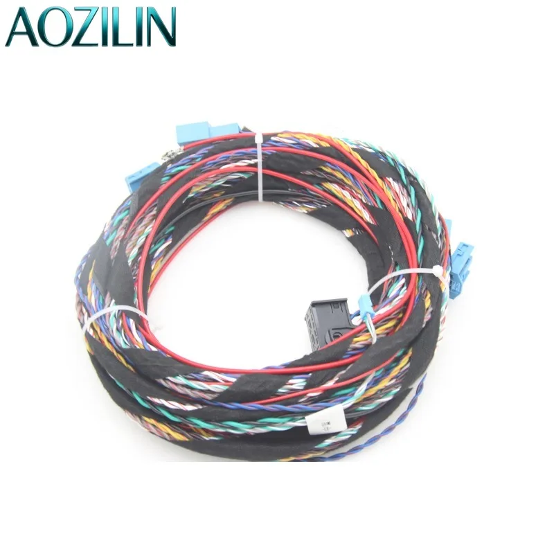 AOZILIN HiFi Audio Upgrade Amplifier Wiring Harness for Harman Berlin L7 for BMW 3/5 Series X3 X5 Lossless Audio Cable