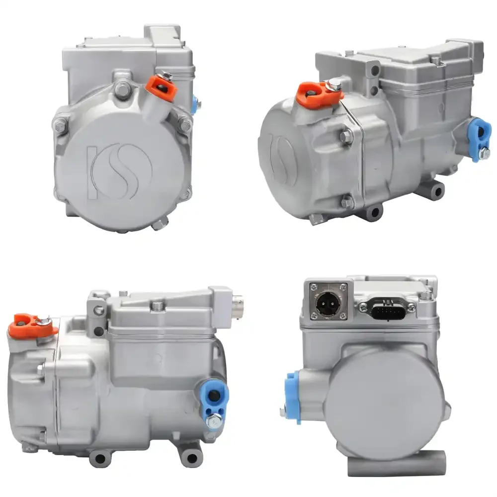 

14cc DC 312V Air Conditioner Compressor for Cars Universal Automotive AC Electric Compressor for R404a R452a Refrigerant