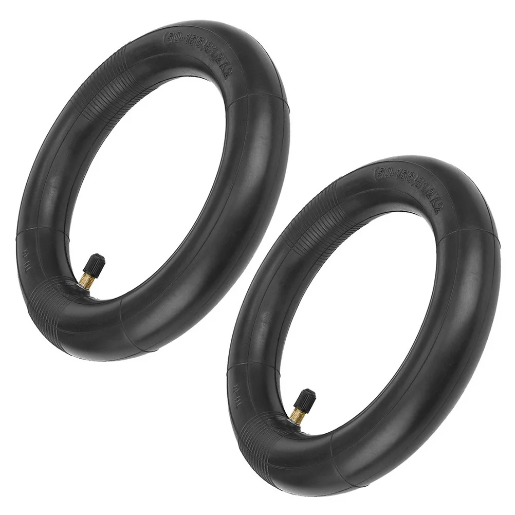 

2Pcs Wear-Resistant Electric Scooter Inner Tube Rubber Shockproof Shock-Absorption Tire Tube for Replacement Use