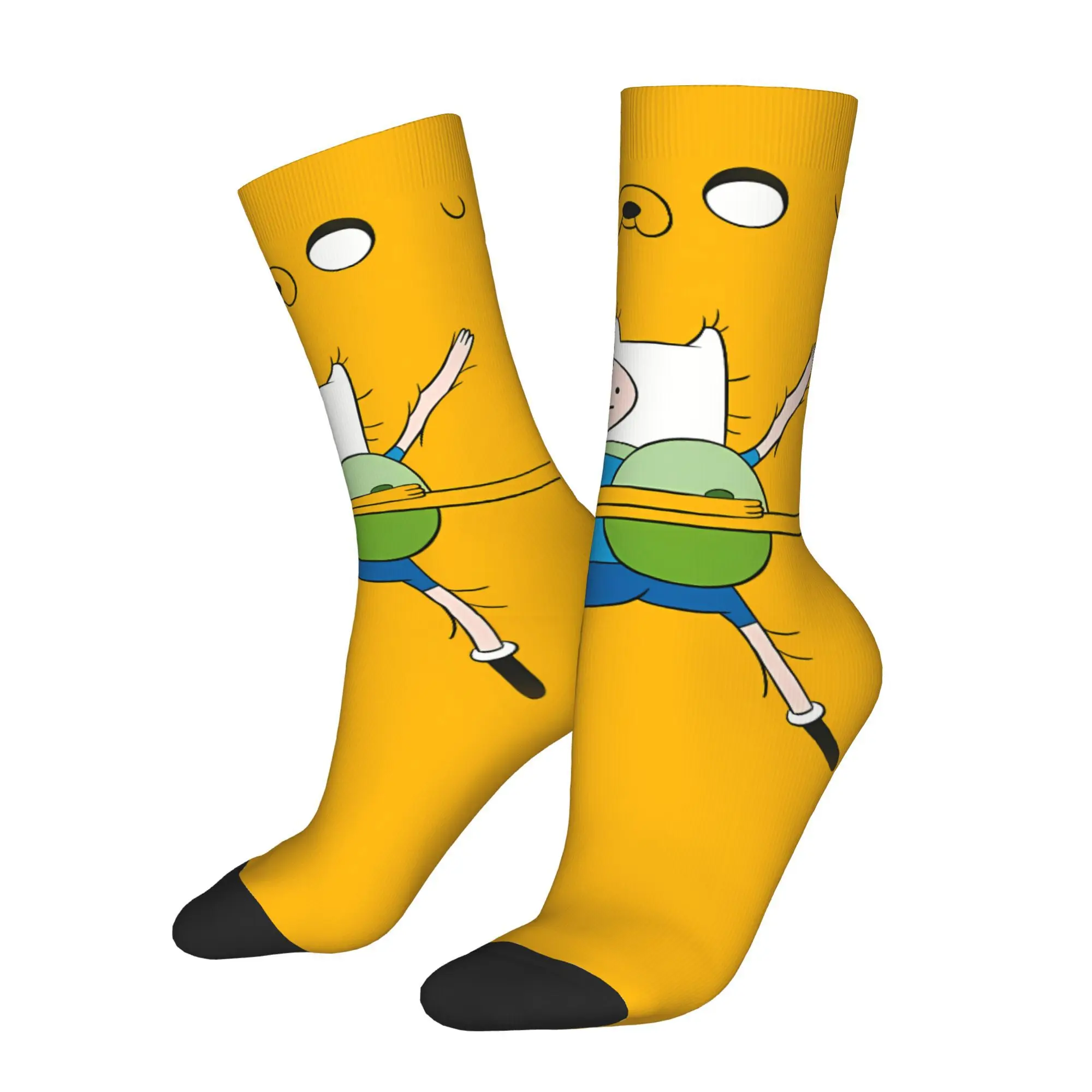 

Game Adventure Time with Finn and Jake Sock Printed Man Polyester Fashion