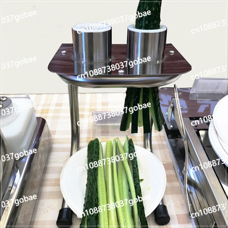 

Commercial Food Grade Thickened Stainless Steel Vertical Manual Sushi Cucumber Carrot Cutter