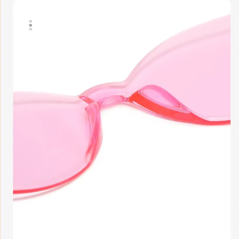 Candy Color Cat Eye Sunglasses UV400 Sun-Protective Outdoor Sunglasses Travel Accessories Street Photos Decoration Retro Glasses