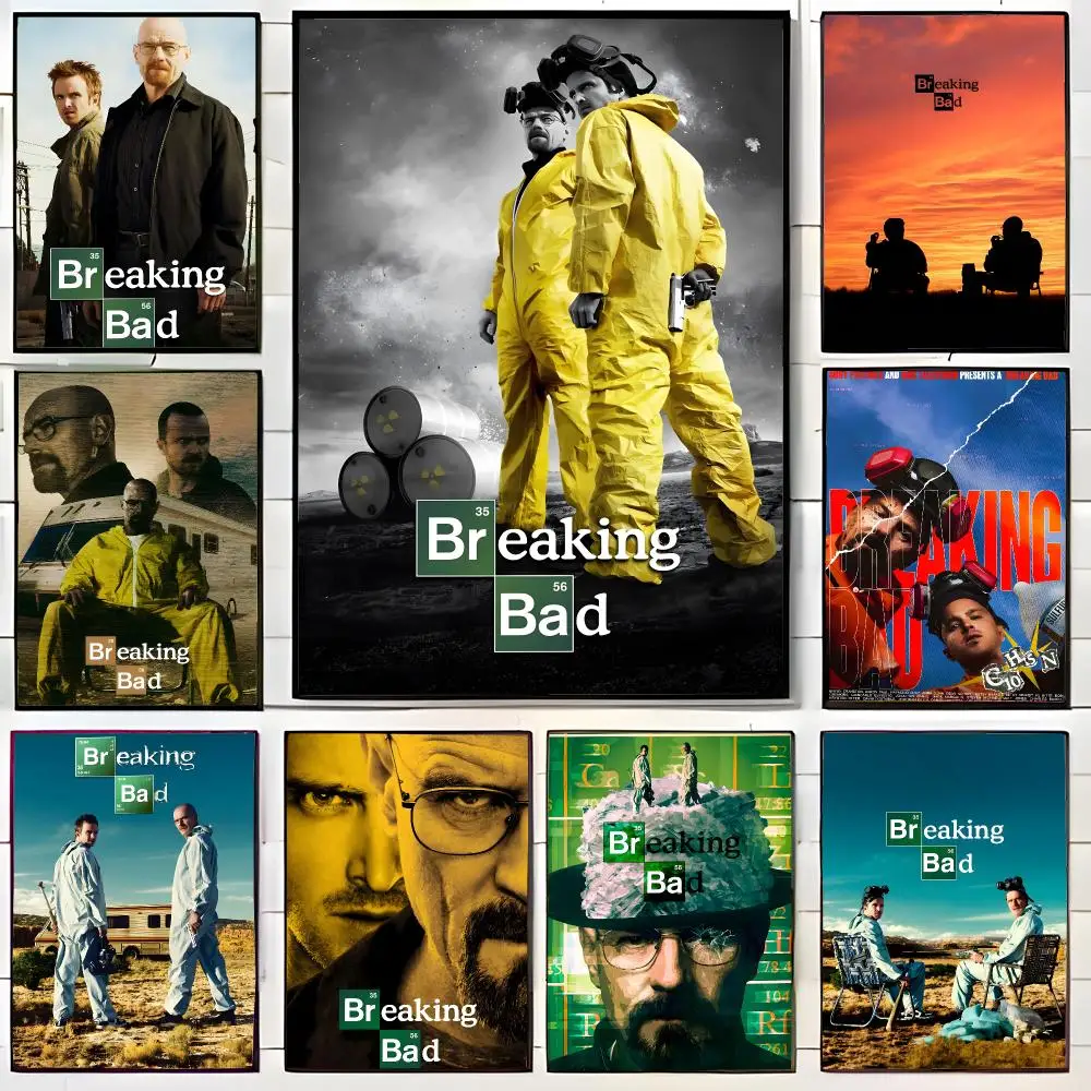 Serious Tv-Show B-Breaking Bad Poster Wall Art Print Decorative Mural Home Decor Gift Unframed