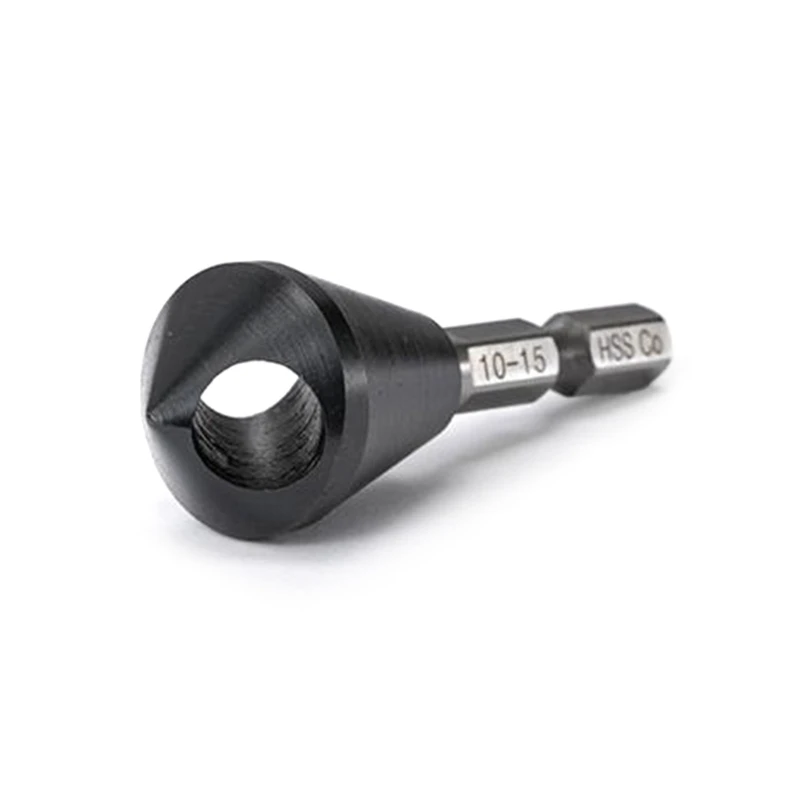 M35 kobalt Countersink Deburring Chamfer Drill Bit 1-4/2-5/5-10/10-15mm HRC89 517A