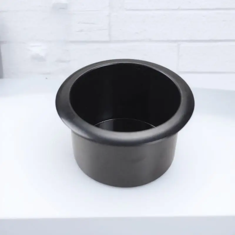 

Black Plastic Cup Holder Insert for Sofa Car RV Boat Poker Table Replacement Drink Storage Holder