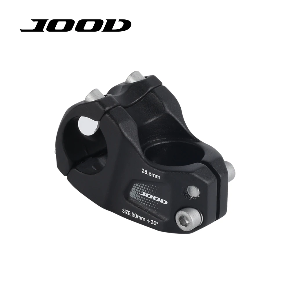 JOOD  New 30°  bicycle alloy stem Be suitable for XC DH AM  Mountain bike High intensity stem size 50mm(28.6x31.8mm) stem