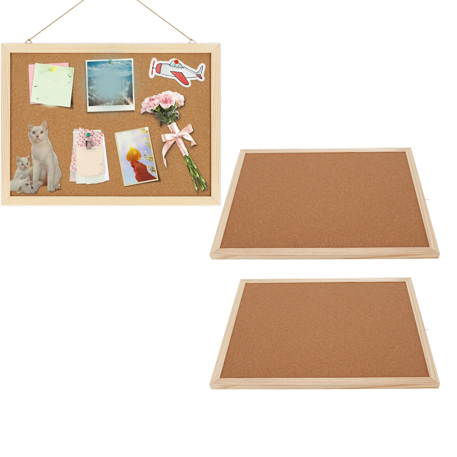 2PCS Cork Boards 30…