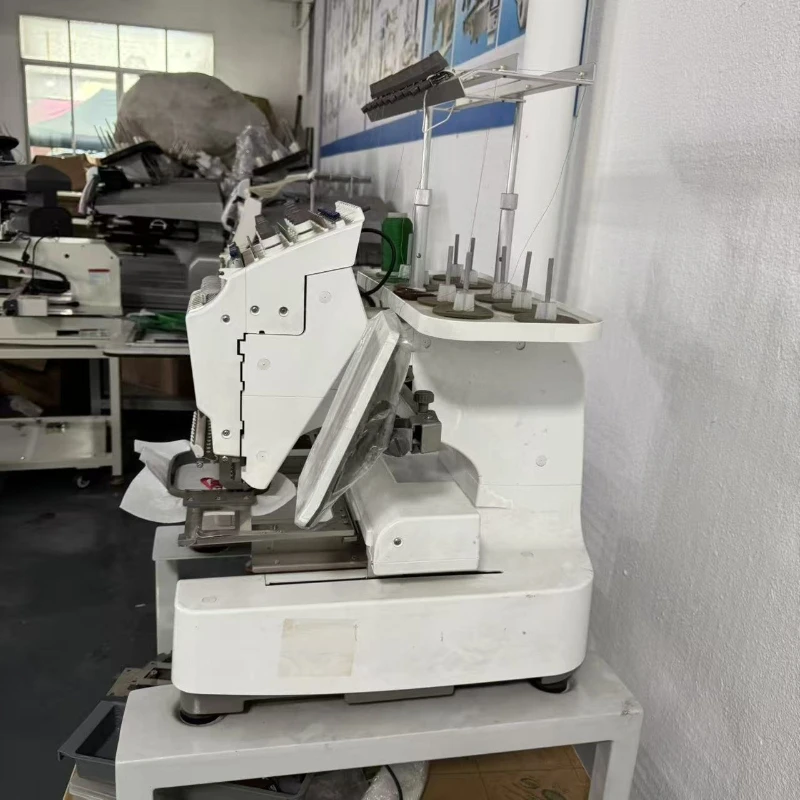 Used EM1010 single head embroidery machine, commercial single head embroidery machine, computerized embroidery machine