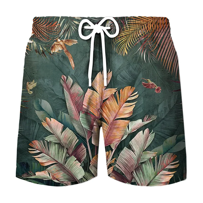 Neue Mode Strand Coconut Palm Shorts 3D Druck Camo Pflanzen Hawaii Urlaub Badeanzug Shorts Badehose Surf Board Shorts Sommer