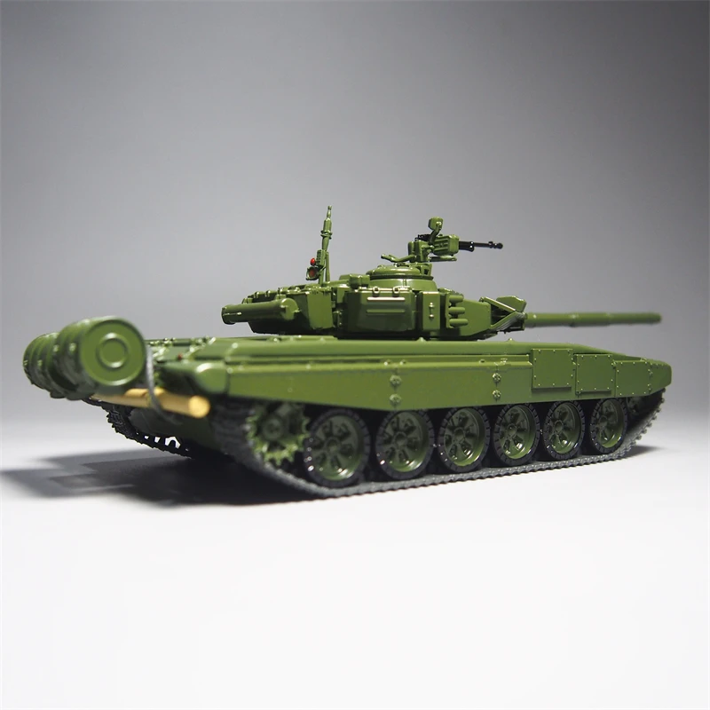 Scale 1: 43 Russian T90 Main Battle Miniature Die Cast Military Alloy Tank Model Souvenir Collection Birthday Gift Toys For Boys