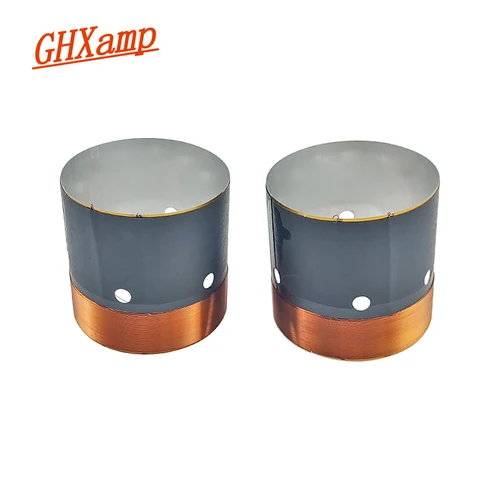 GHXAMP-bobina de voz para altavoz, reparación de altavoces, bricolaje, 2 piezas, 50mm, 10 pulgadas, 12 pulgadas, 15 pulgadas