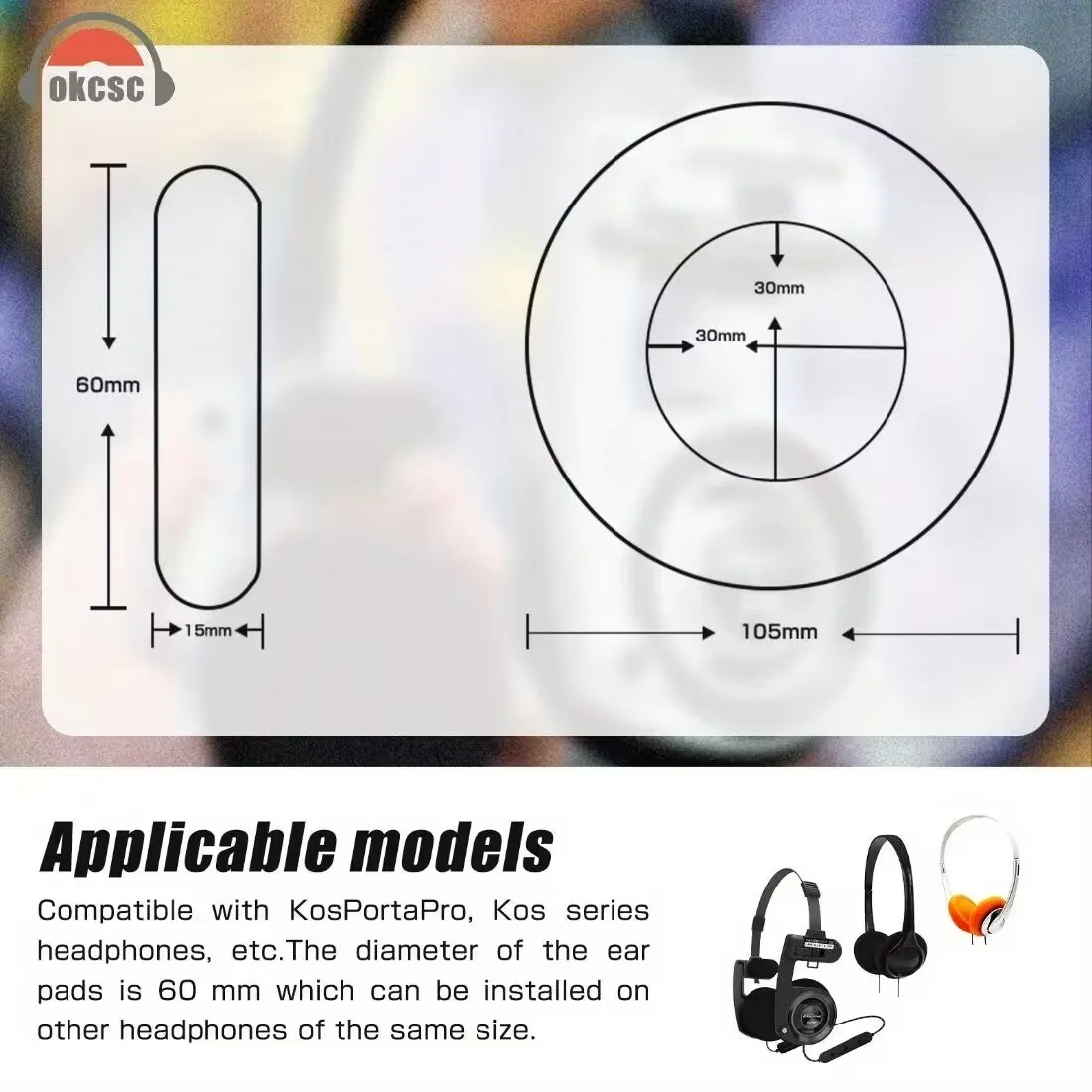 Auricolari Extra spessi per Koss Porta Pro PP KSC35 KSC75 KSC55 Sporta Pro SP cuscinetti auricolari di ricambio cuscini di aggiornamento schiuma