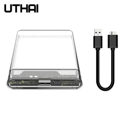 UTHAI G06 USB3.0HDD Enclosure 2.5inch Serial Port SATA SSD Hard Drive Case Support 6TB External HDD Case