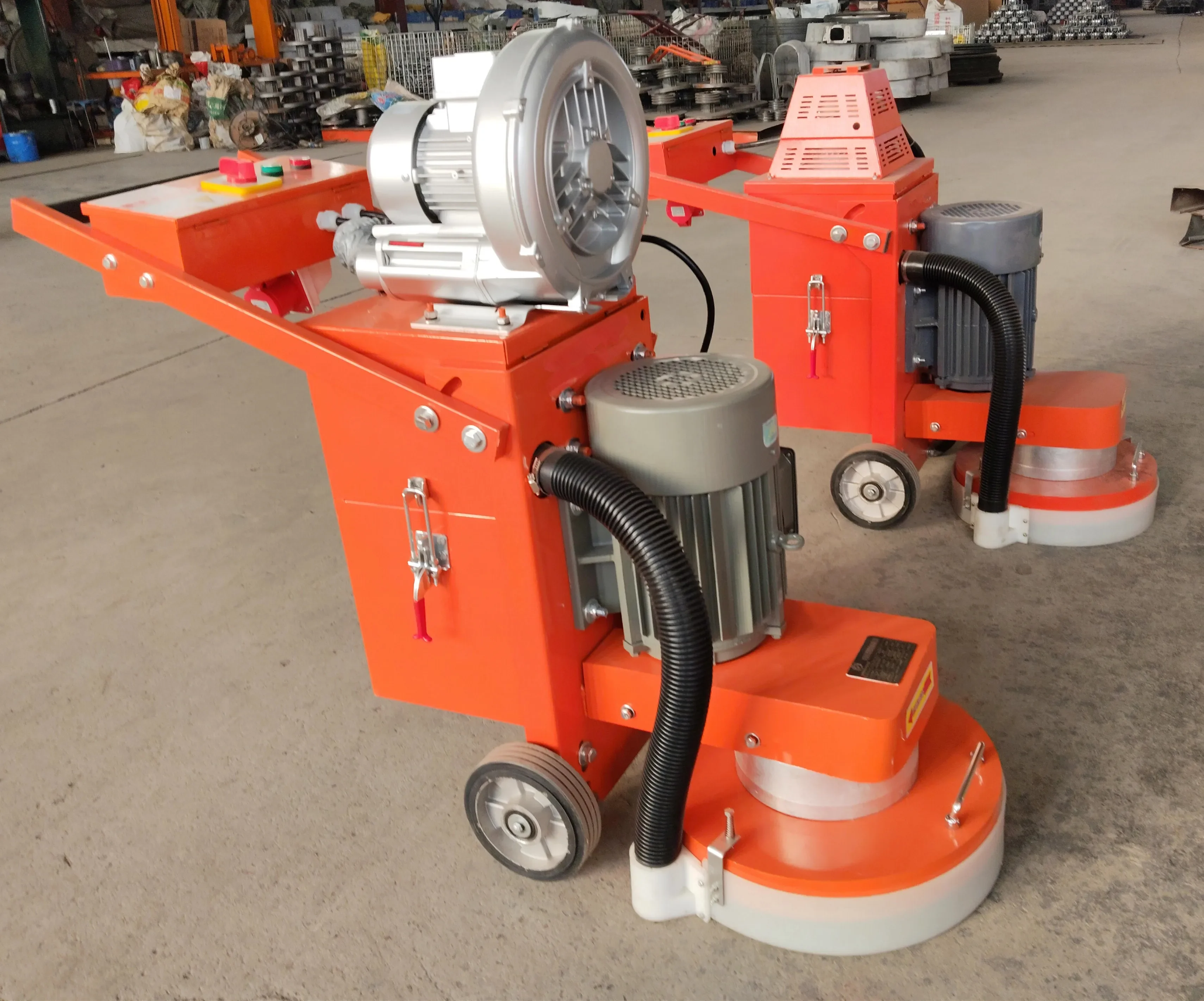 Stable performance hand concrete floor grinders for surface