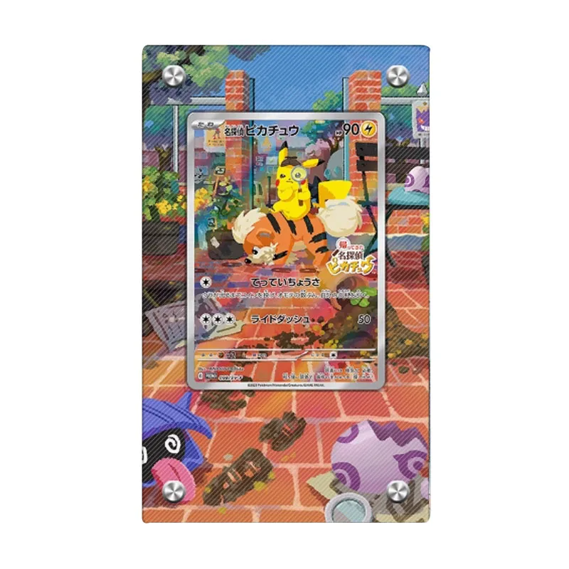 بوكيمون توروس تمديد اللوحة عرض موقف PTCG بيكاتشو روكسان دندرا لعبة كلاسيكية الاكريليك الطوب مهرجان هدية لا بطاقة
