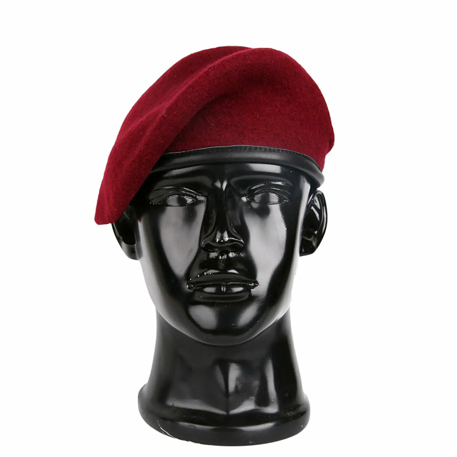 British US Army Special Forces Wool Beret UKSF USSF Blackish  display picture 3