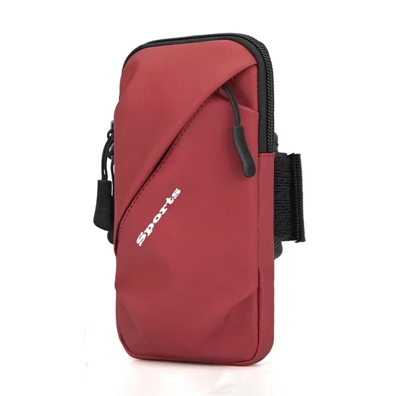 Running Phone Holder Jogging Bags for iPhone Samsung Universal Waterproof PU Sports Armband Phones Arm Bag Running Accessory