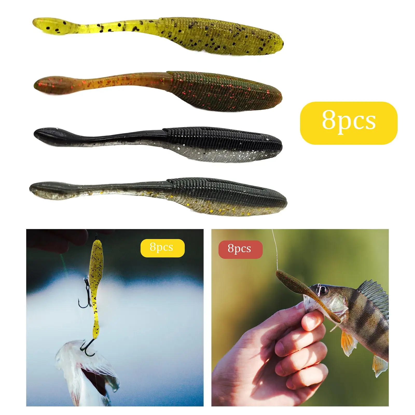 8X Fishing Lures Sw…