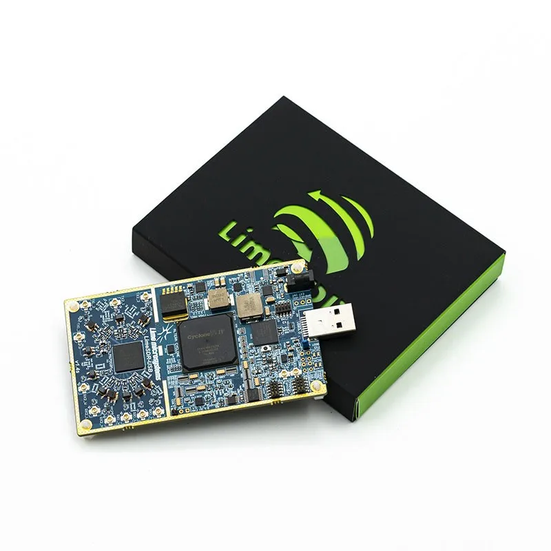 Wishcolor Original LimeSDR 100kHz-3.8GHz Software Defined Radio Development Board Signal Transceiving Module USB3.0