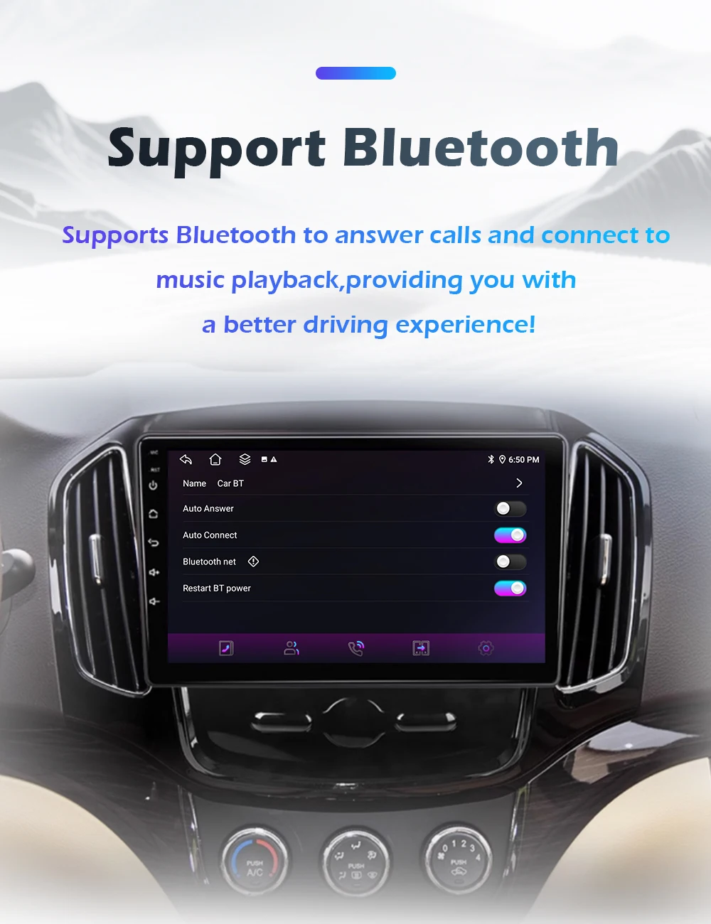 CarPlay اللاسلكي لـ SsangYong Rexton Y250 II 2 2006 - 2012 أندرويد السيارات سيارة مشغل وسائط متعددة الملاحة GPS 4G WIFI DSP ستيريو #4