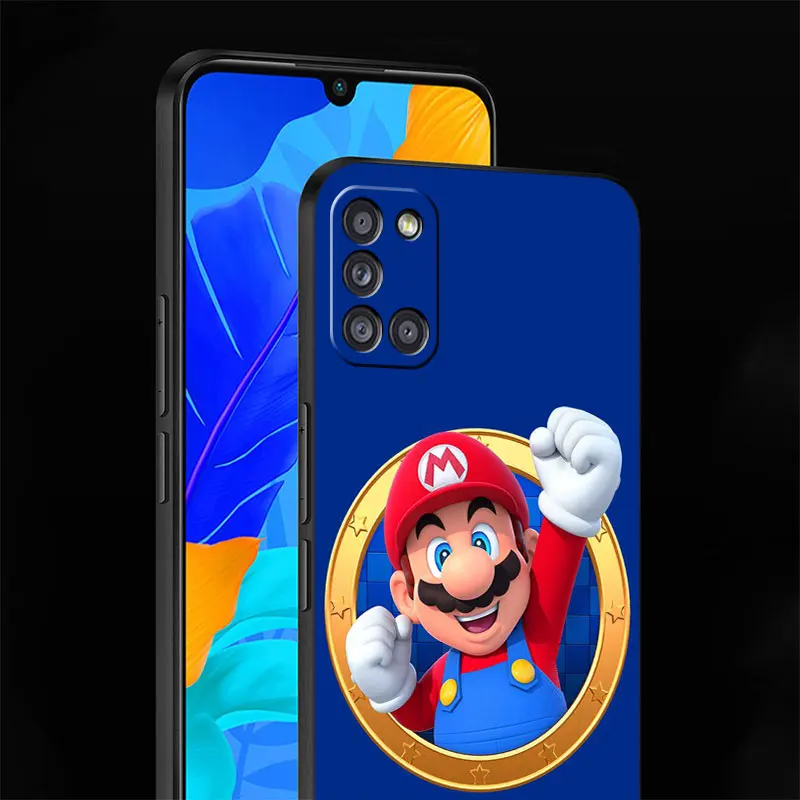 Case For Samsung Galaxy A52 A53 A12 A13 A32 A51 A54 A13 A14 A33 A21s A23 A31 A34 A22 A72 Soft Phone Cover Cartoon M-Marios Funda