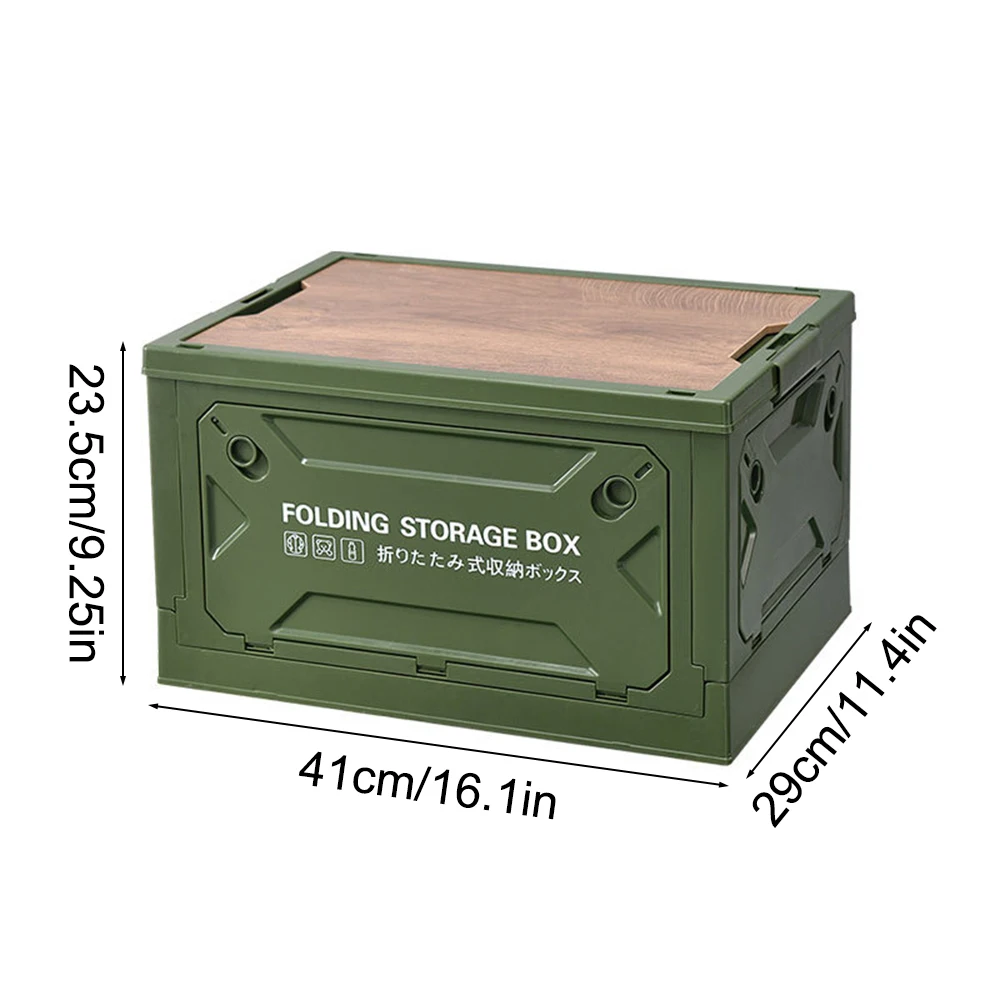 1PC Collapsible Outdoor Camping Car Storage Box Multi-Functional Storage Box Table Dual-Purpose Car Trunk Organizer