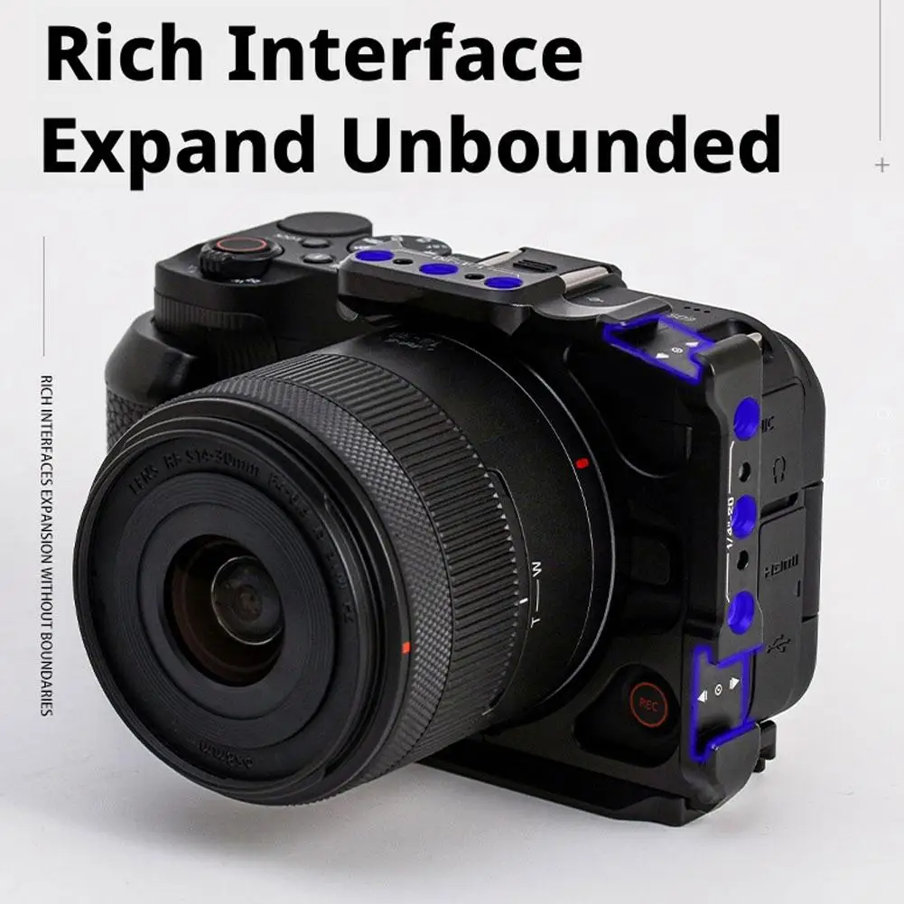 For R50V Camera Rabbit Cage Tripod Video Shooting Protection Frame Professional Video Fixing Frame