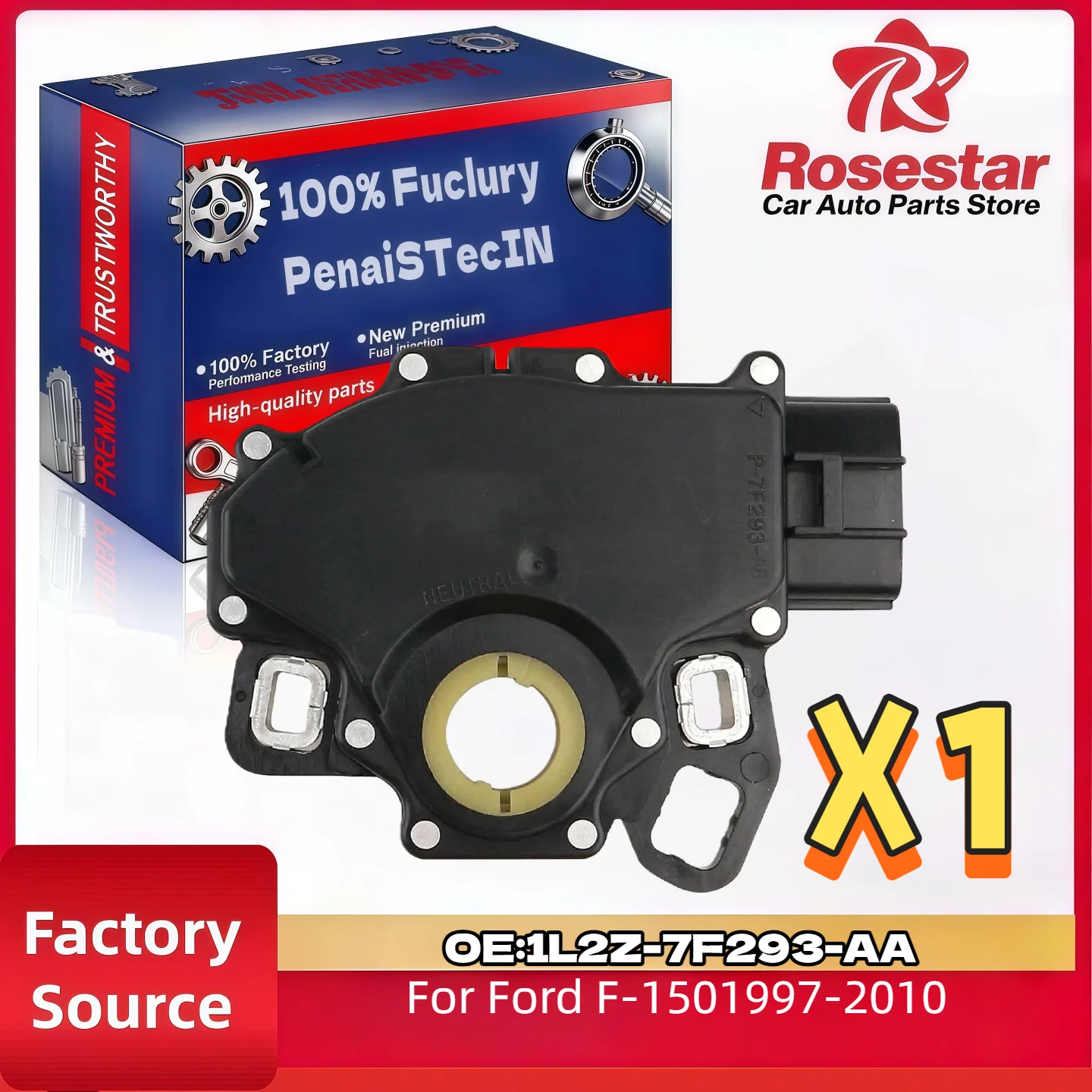 For Ford F-150 1997-2010 Automatic Transmission Neutral Safety Switch Part #F7LP7F293AA 1L2Z-7F293-AA