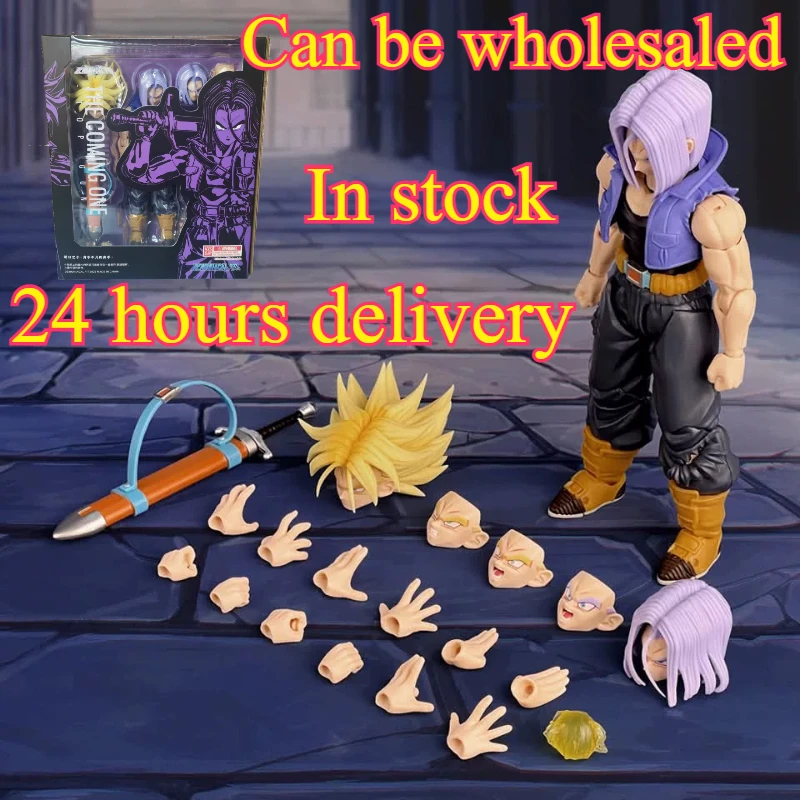 Entrega en 24 horas Dragon Ball Demoniacal Fit Trunks hijo de mañana extraordinario modelo maestro figura de acción juguete Anime regalo