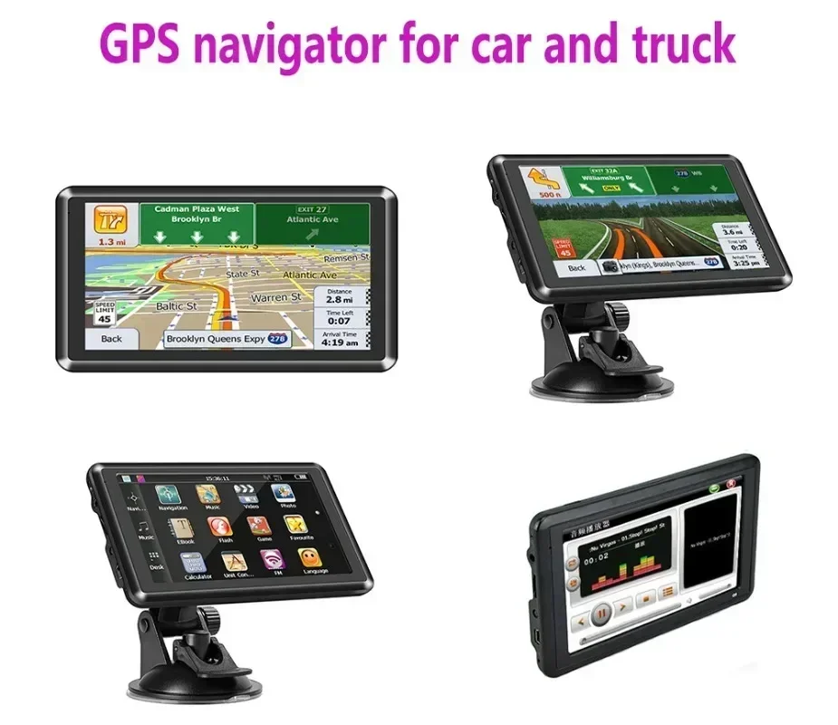 Veclumin Car GPS Navigation X20-1 5“ 7 \