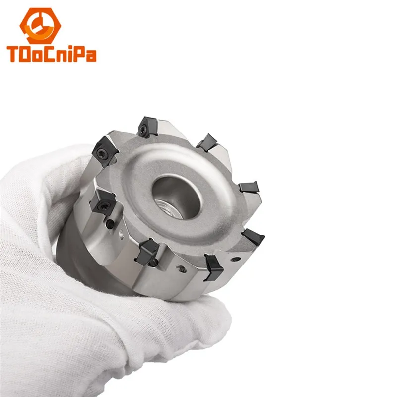 Fast feed 4NKT06 milling cutter disc TE90° square shoulder milling 4NKT060308 double-sided four corners instead of 1135