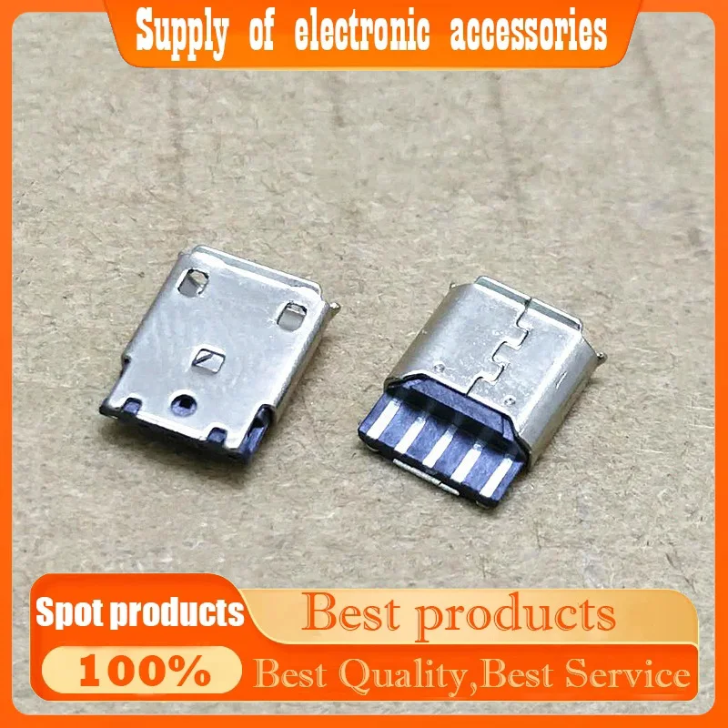 Micro USB Female head welding line 5P USB Mother a mike USB socket weld line V8 tail plug connector