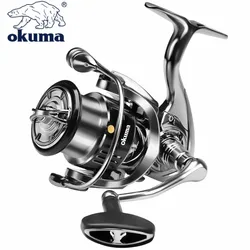 Original OKUMA Metal Spool Grip Saltwater Freshwater Spinning Reel Suitable For Any Fish Species