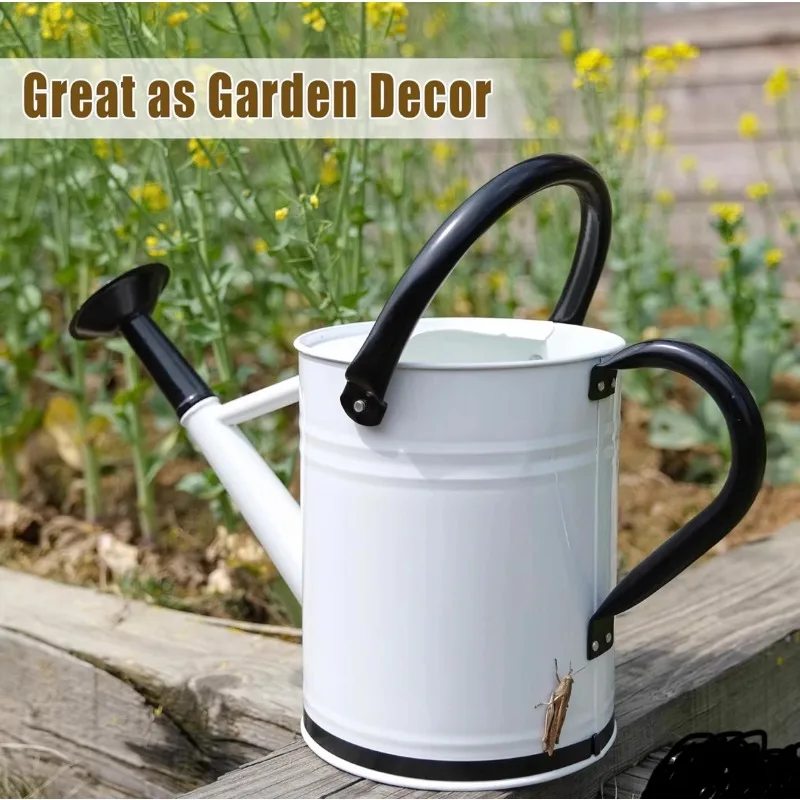 

4L Watering Can Pot Dual Use Large Capacity Garden Plants Flower Water Kettle Long Mouth Large Capacity Watering Watering Tool