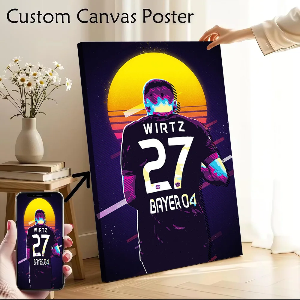 Florian Wirtz Canvas Poster Customizable Pictures Wall Art Canvas Painting for Room Decoration Aesthetic Decorative Paintings