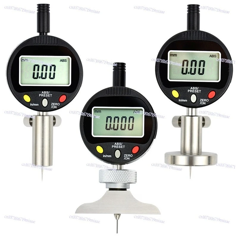ACE-12T Digital Depth Gauge Digital Hole Meter V-CUT Groove Fine Needle Small Hole Meter
