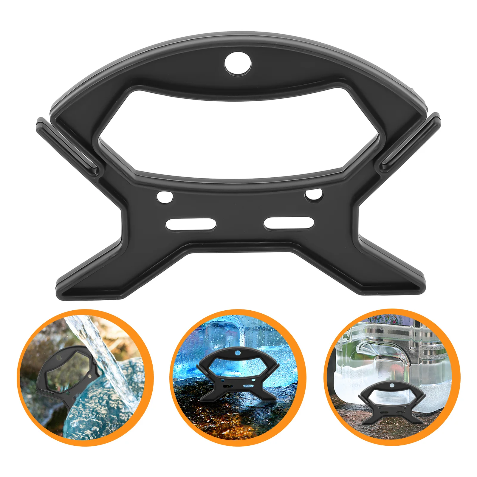 

8Pcs Handgrip Bucket Plastic Spooler Cord Holder Durable Lightweight Portable for Various Outdoor Activities Cord Winder