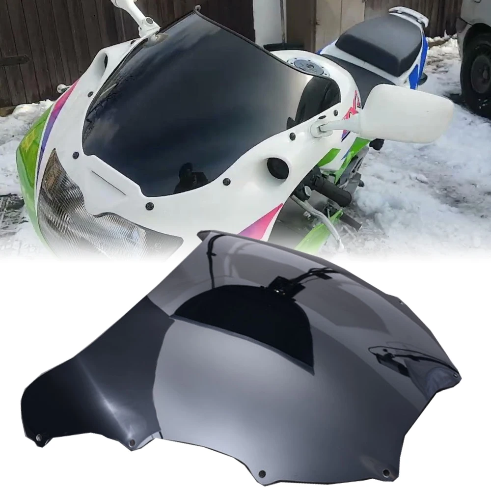 

Лобовое стекло ZXR400 для Kawasaki ZXR 400 1991 92 1993 1994 1995 1996 1997 1998 1999 ZX4R, ветровые дефлекторы, стекло