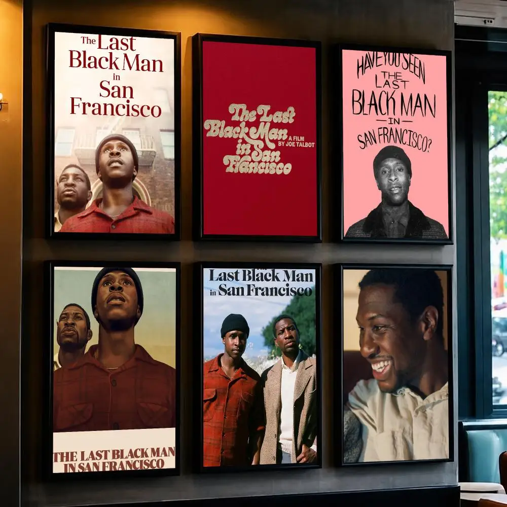 classic movie T-The Last Black Man in San Francisco-O Poster Removable Wall Sticker for Home Cafe Bar Office Interior Decor