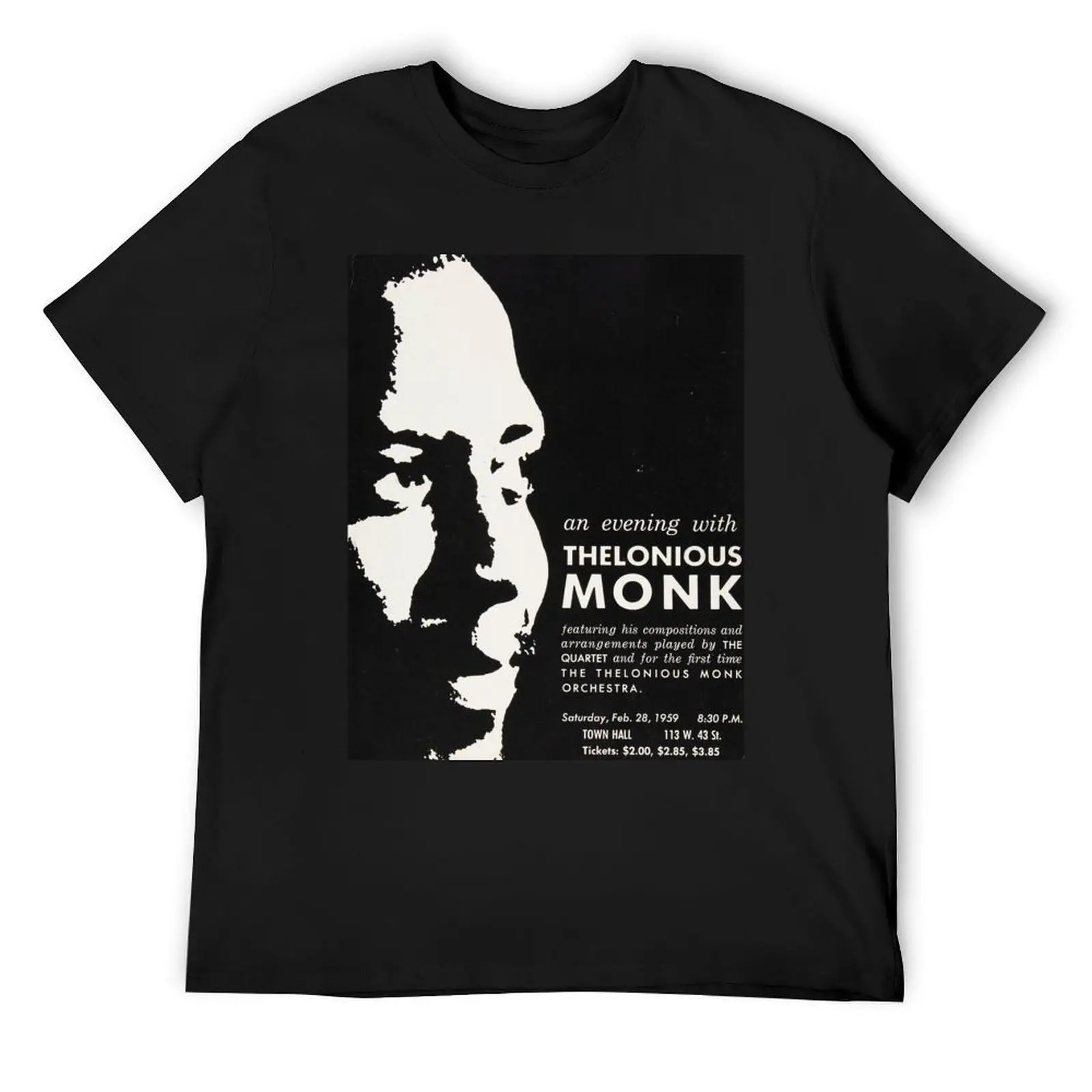 An Evening With Thelonious Monk T-Shirt shirts graphic boys whites men clothes